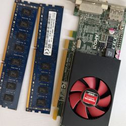 Rem memory and graphics card