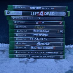 1 Xbox 360 And 12 Xbox One Games