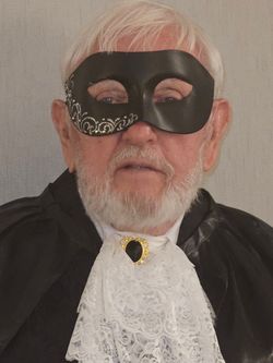 Masquerade /Halloween Costume Set with Cape and Mask