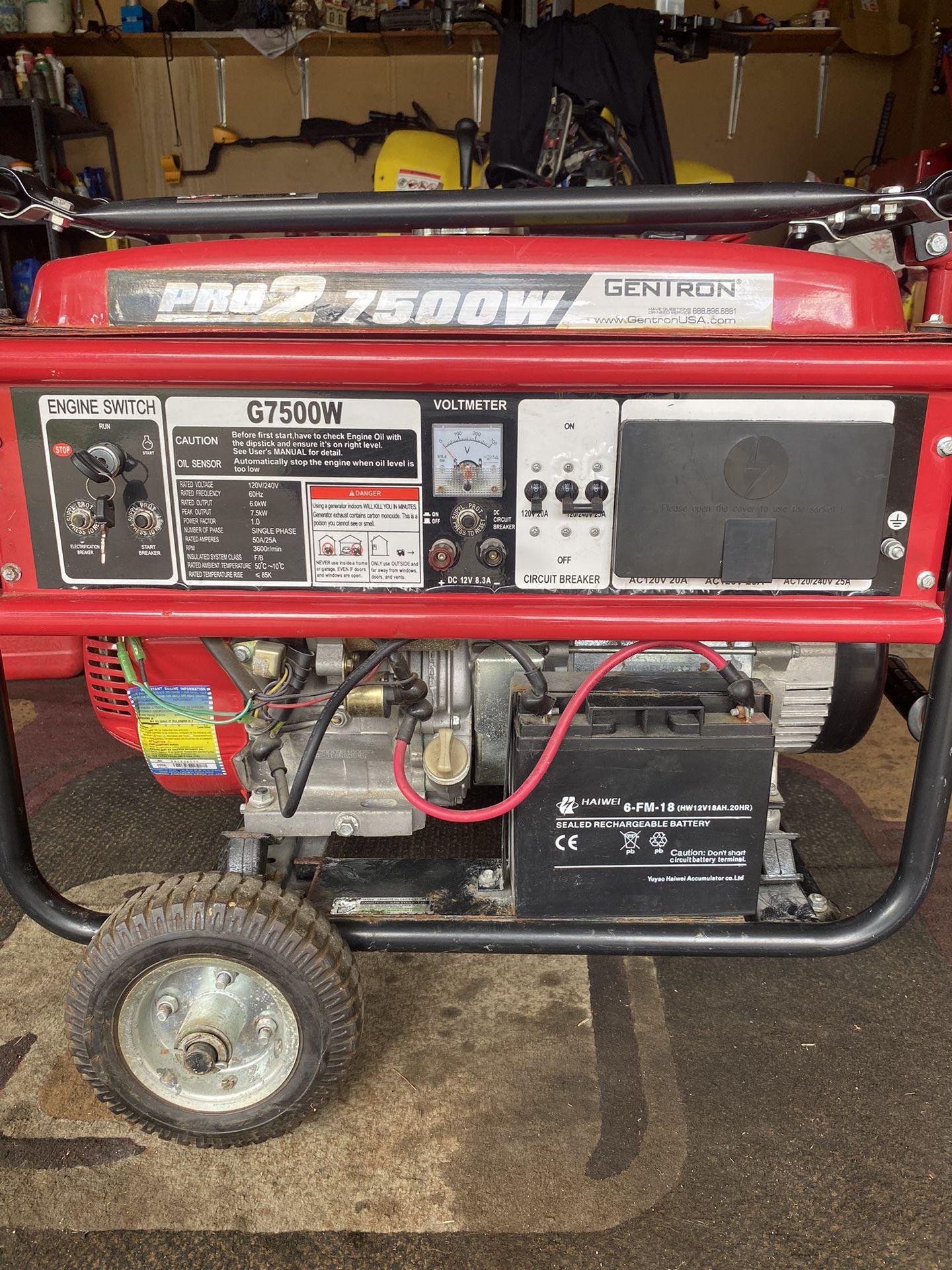 Gentron Pro 2 Generator 7500w