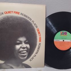 ROBERTA FLACK: Quiet Fire US Atlantic OG Soul Vinyl LP ‘71