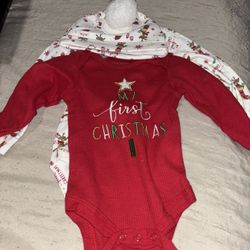 3 Piece Baby Christmas Set