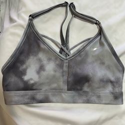 NIKE Intimates Gray Removable Pads Sports Bra XS