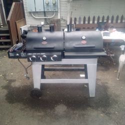Gas And Charcoal BBQ Grill 