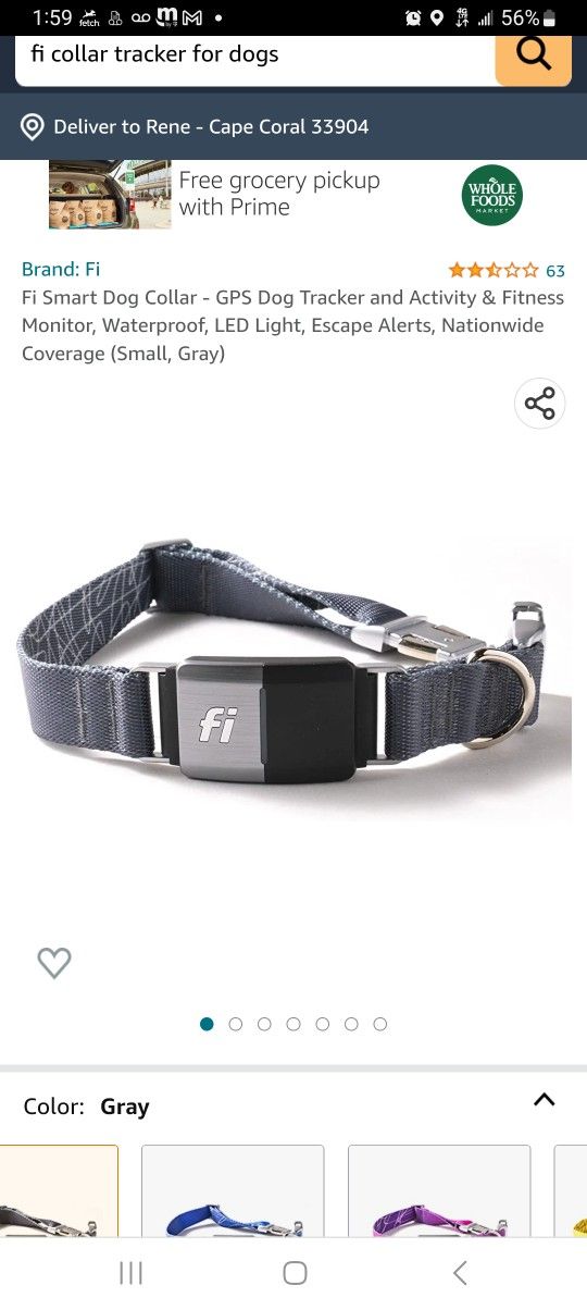 Gps Pet Fi Tracking Collar