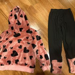 Cozy Fleece 2-Piece Set for Girls (Size 6)