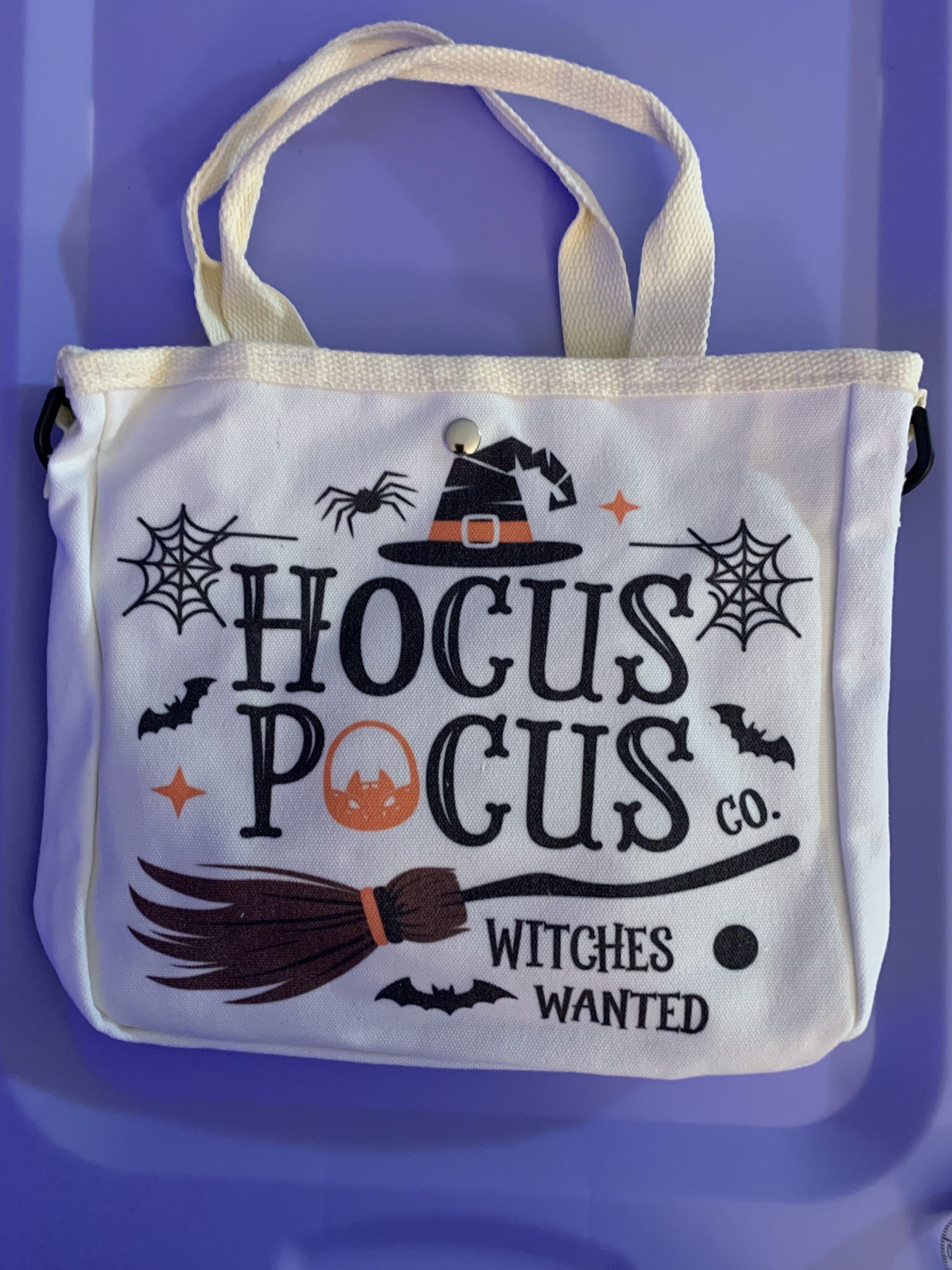 Hocus Pocus Tote Bag And Shoe Charms