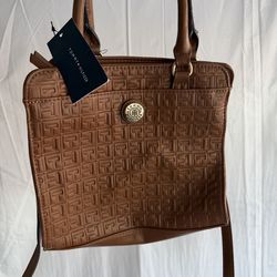 Tommy Hilfiger Tote Bag Brown Khaki