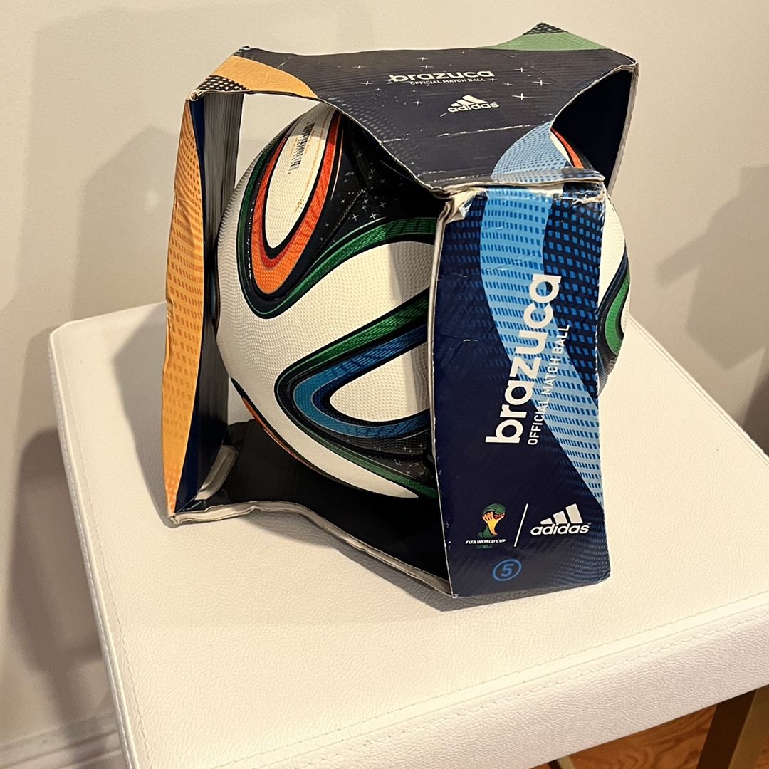 Official ball of the team of Brazil bought for the Final…