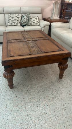 Solid wood Matching coffee table 2 end tables and buffet Quality furniture