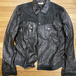Men’s Nudie Suede/ Leather Jacket ($200)