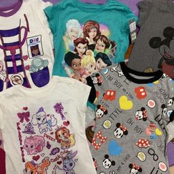 Disney Girls Shirts Size 2/3 $10 Each 