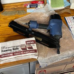 Framing Nailer & Nails 