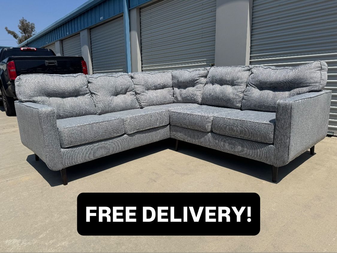 FREE DELIVERY || Ashley’s Furniture 2Pc Sectional Couch
