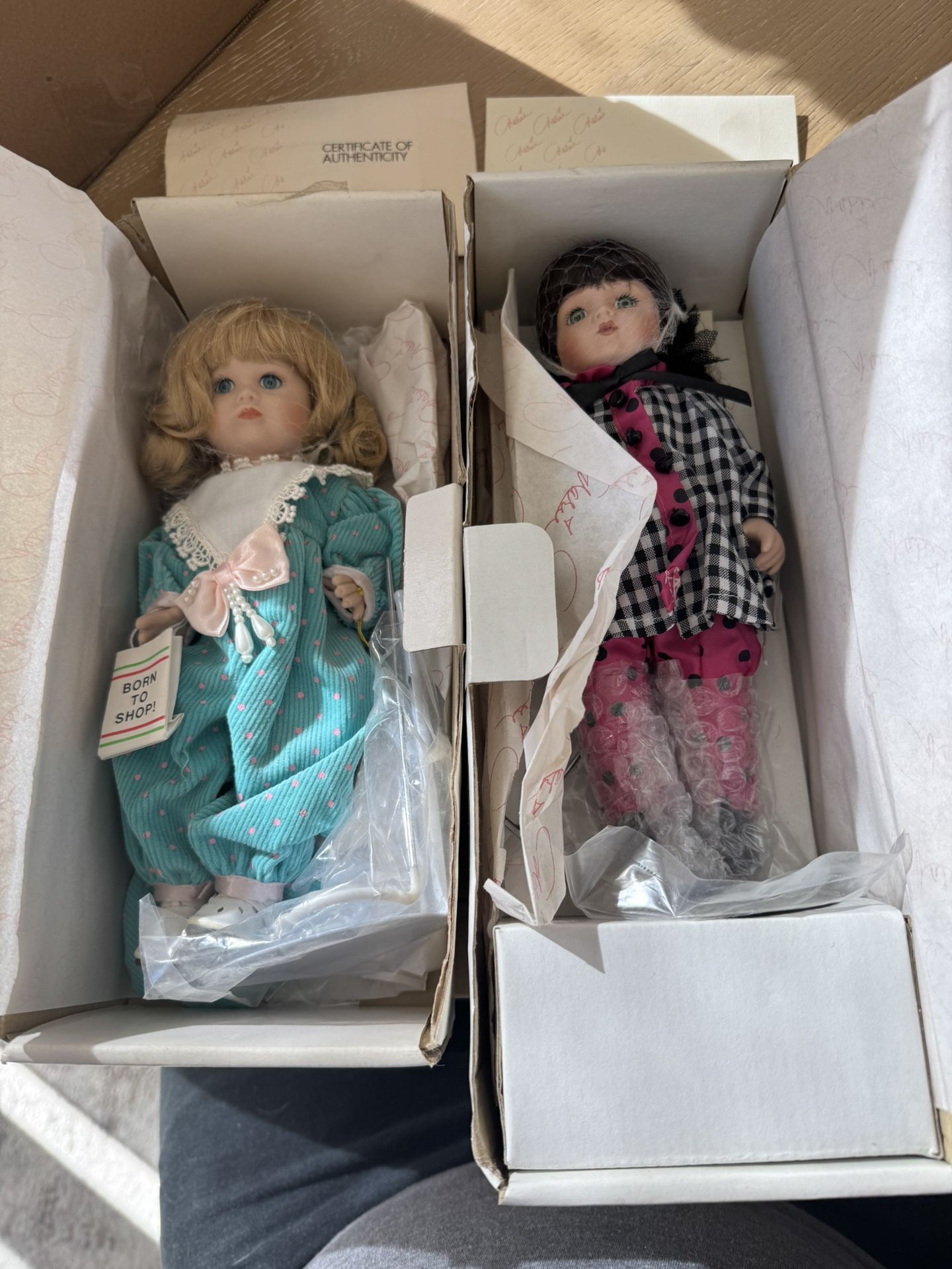 Marie Osmond Fine Porcelain Dolls Born To Shop Miracle Children
