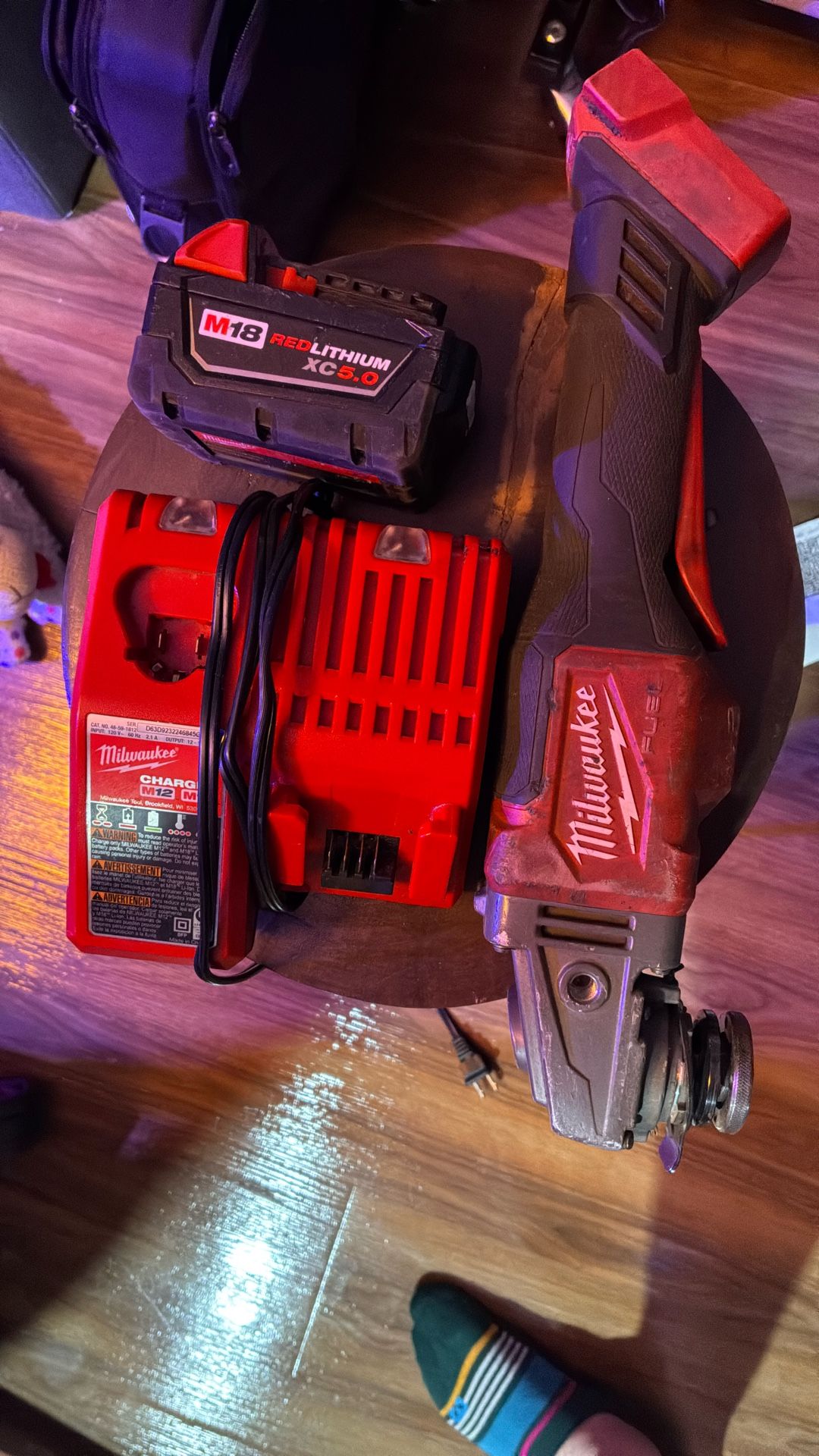 Milwaukee M18 Grinder