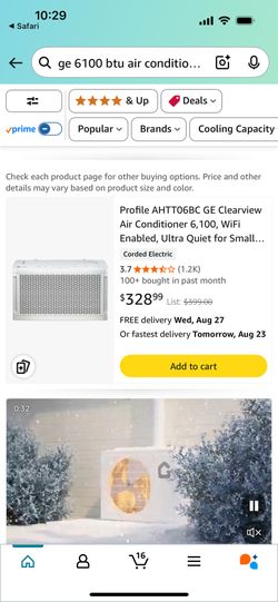 Newl GeAir Conditioner WiFi 6100 BTU