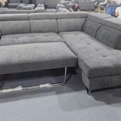 New sleeper sectional with free delivery