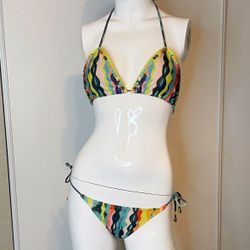 Multicolored bikini
