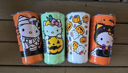 Hello Kitty Halloween Tumbler With Lid