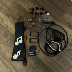 Electric Guitar Parts Lot 50$ Firm nonnegotiable not Selling Separate must take Everything