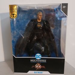 McFarlane Toys DC Multiverse Batman, 12in Statue
Gold Label, The Flash Movie, Multiverse Unmasked