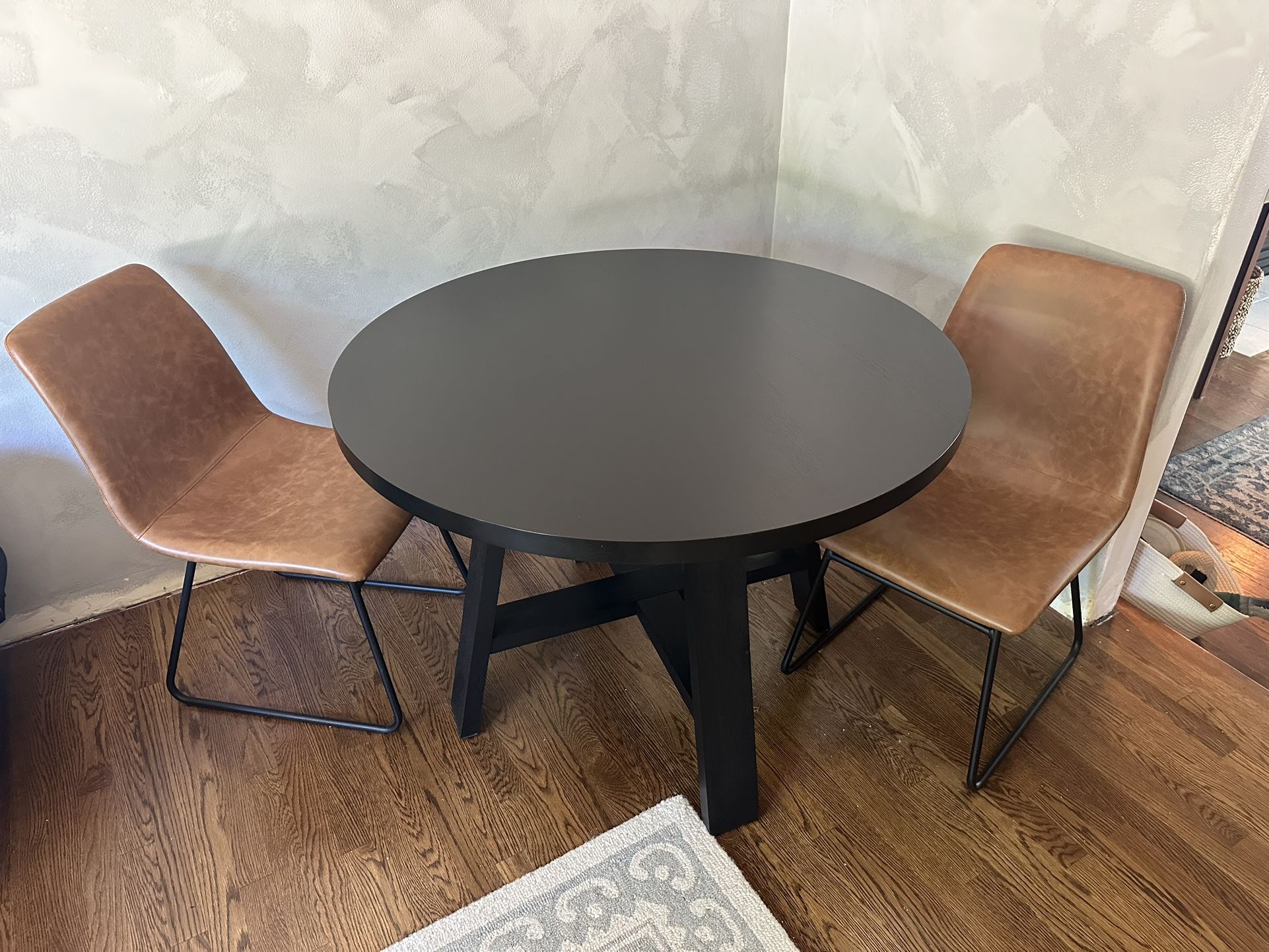 Studio McGee For Target Black Dining Table