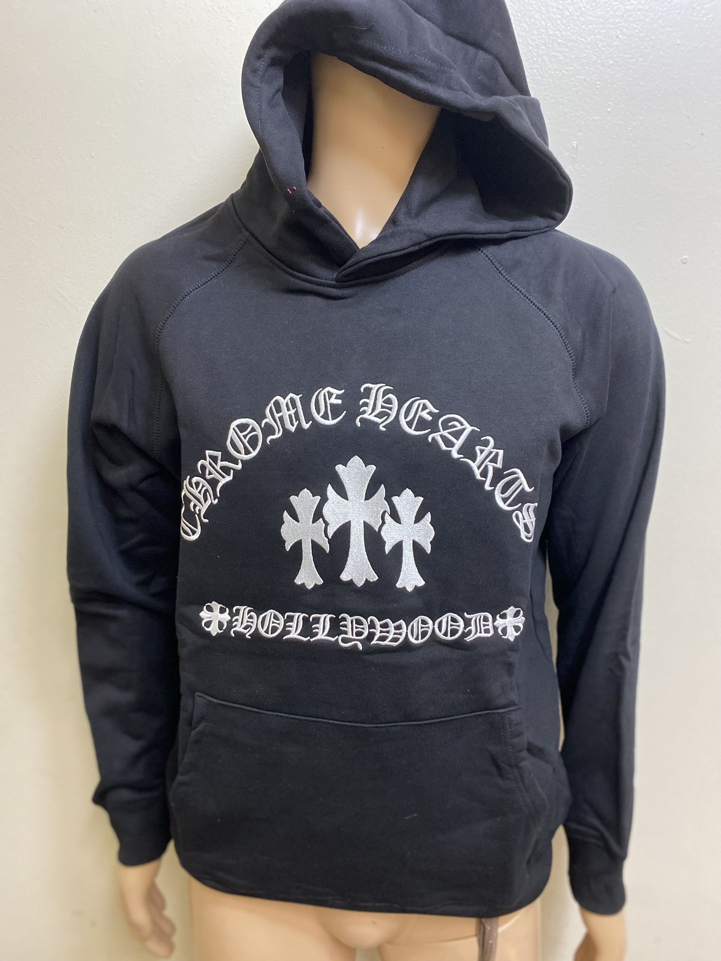 Chrome Hearts Hoodie And And Hat Bundle