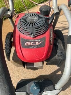 PRESSURE WASHER, GAS, HONDA 3100 PSI 2.5 GPM