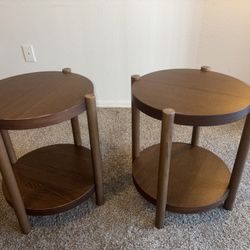 IKEA Side Tables Dark brown