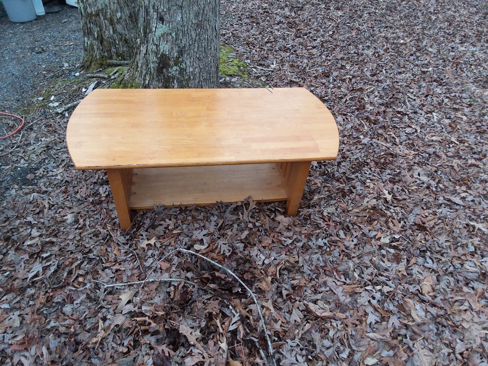 WOOD COFFEE TABLE