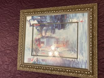 Monet framed art