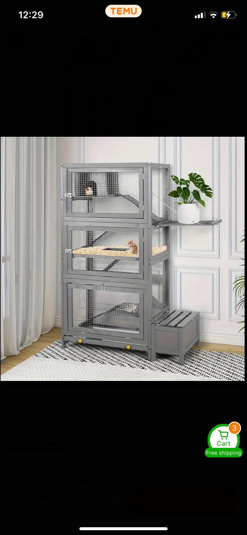 Small Animal Cage