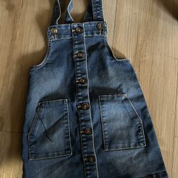 Jean Overall Dress