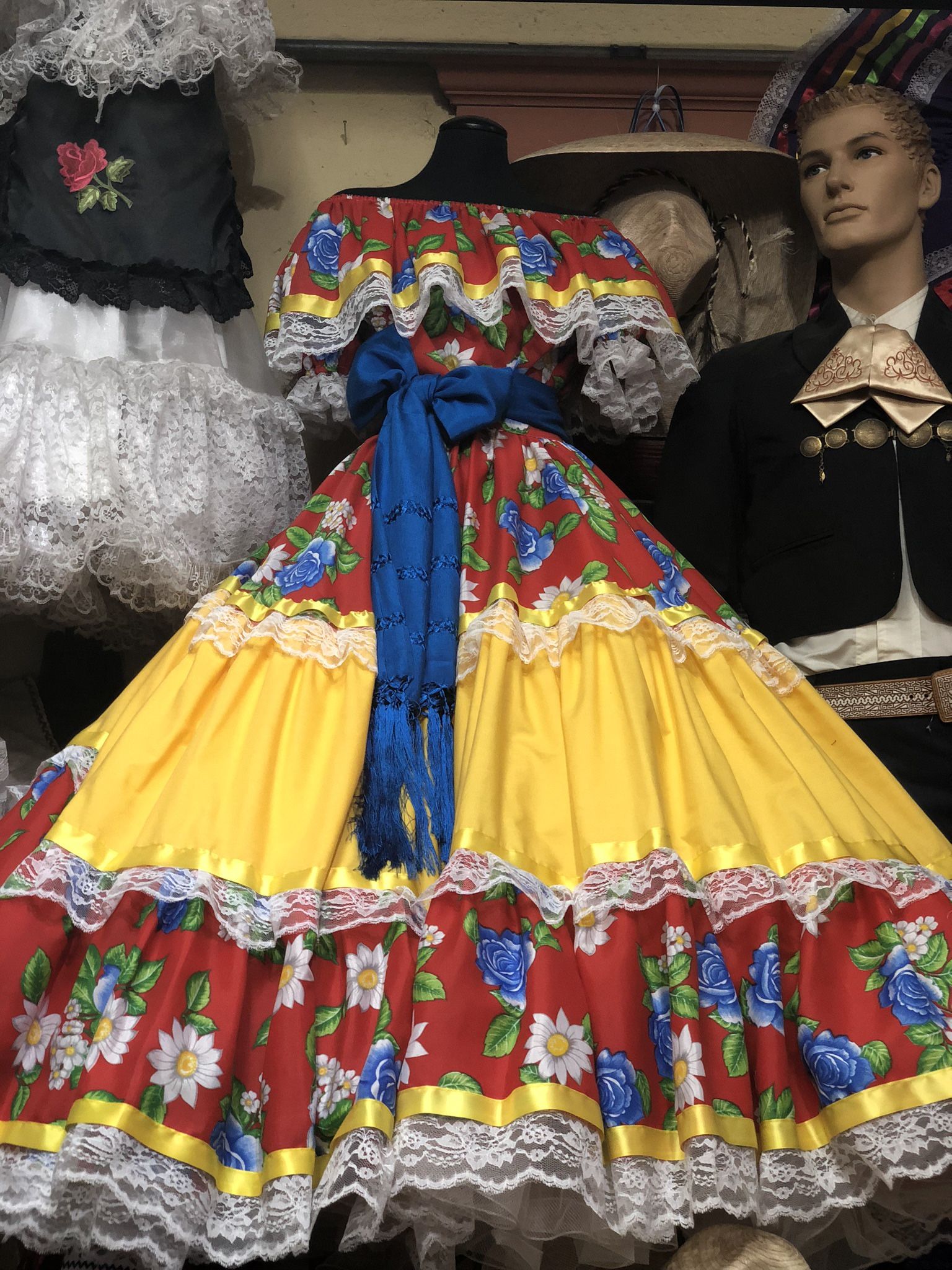 Vestido ranchero