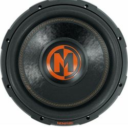 Memphis Audio MJP1244 12 in 1500 Watt MOJO Pro Car Audio Subwoofer DVC 4 ohm Sub, Black

