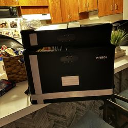 FREDI Water/Fireproof File Box With Lock And Detachable Top. 