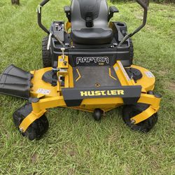 2022 Zero Turn 60” Hustler Raptor XD Mower 