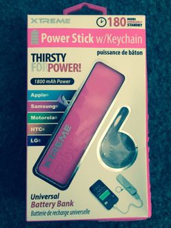 Power stick with key chain