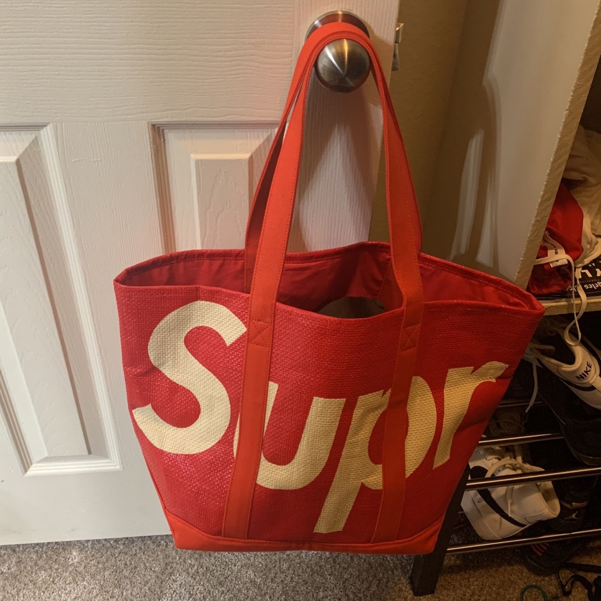 Supreme beach bag