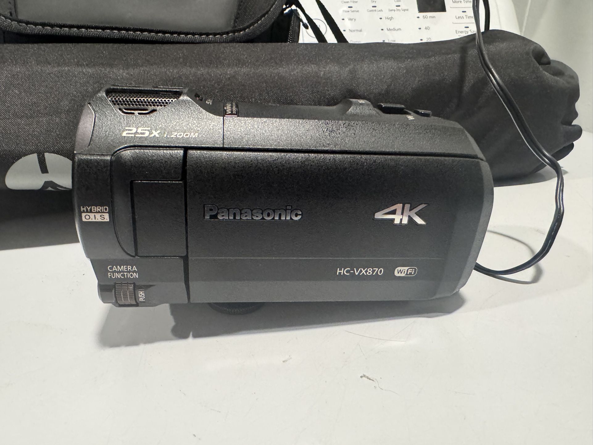 Panasonic HC-VX870 4K Ultra HD Camcorder & Stand