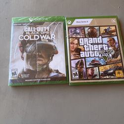 Games brand new Xbox one x series 25 each