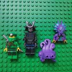 Lego Ninjago Minifigures Lot (3) 