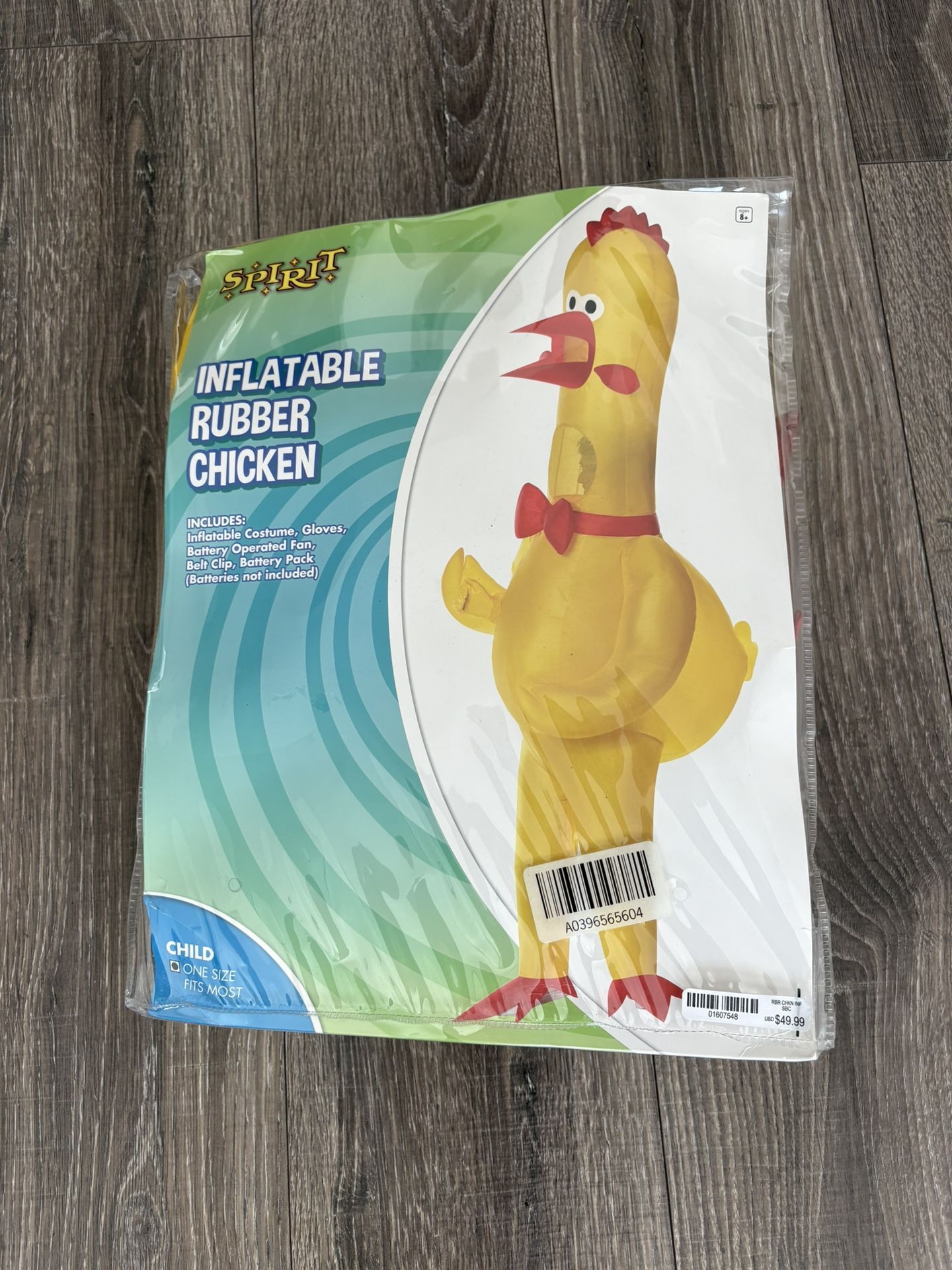 Inflatable Rubber Chicken Costume 