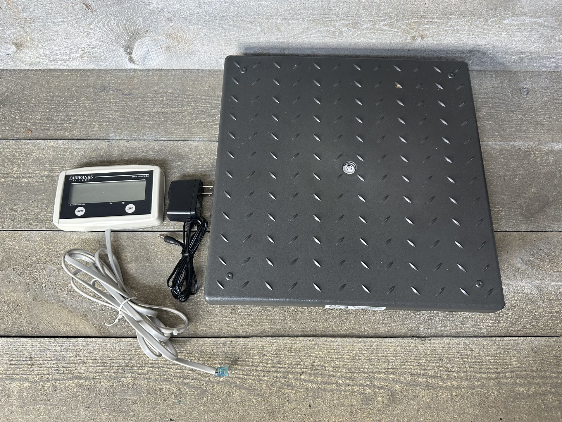 FairBanks Scale Ultegra Bench Scale SCB-R9000-HS Remote Display