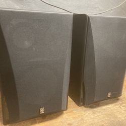 Yamaha NS-6490 3-Way Bookshelf Speakers (Pair)