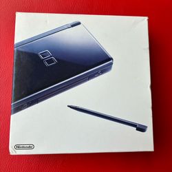 Nintendo DS Lite (Enamel Navy) CIB - Complete In Box