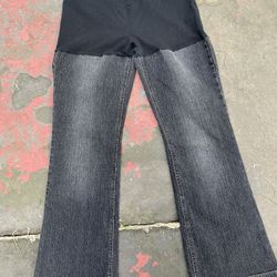 Women’s Boot, Cut, Distressed Jeans With Stretch Waistline