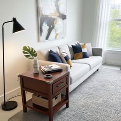 Macy’s Solid Wood End Table