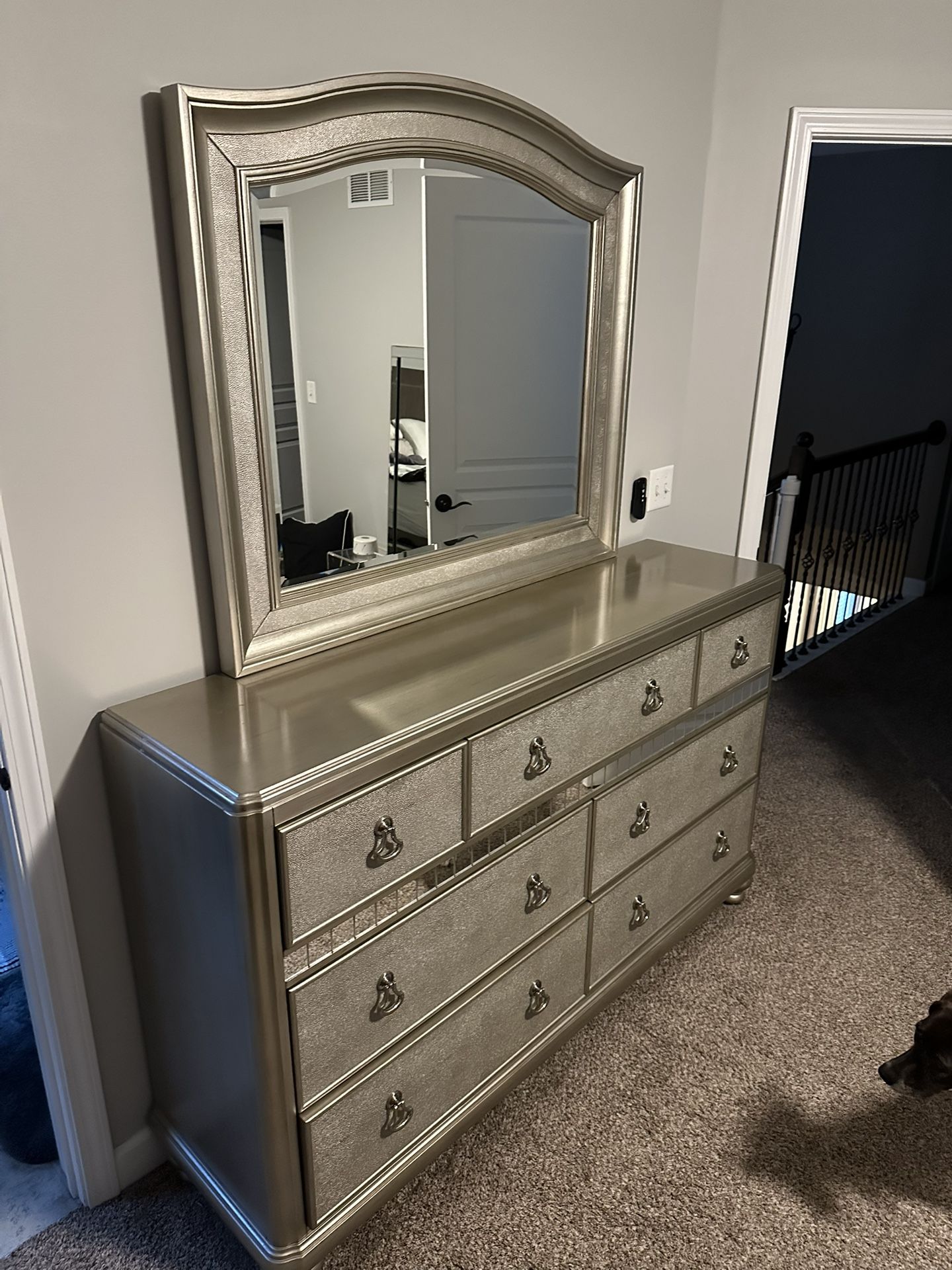 Large Dresser With Mirror
